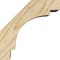Ekena Millwork 4"W x 6"D x 6"H Merced Rough Sawn Knee Brace, Douglas Fir BRC04X06X06MRC00RDF - alternate 2